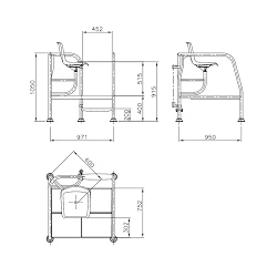 Silla socorrista H-400 acceso rápido