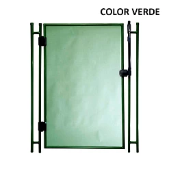 Puerta para valla piscina Alvifence 16 mm negra