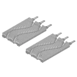 Zodiac Spazzola di ricambio Vortrax R0962800 (2 pz.)