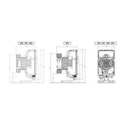 Tekna Evo TCK 603 metering pump (kit PVDF)