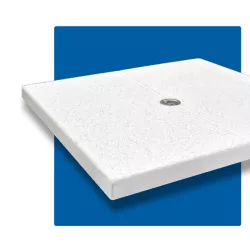 Shower tray for swimming pool 80x80