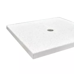 Shower tray for swimming pool 80x80