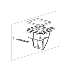 Zodiac Filtre à débris de 100 microns de remplacement pour le nettoyeur R1071700 CN