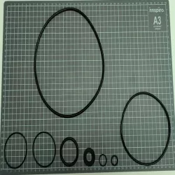 Spare pump Astralpool Sena rubber gasket set